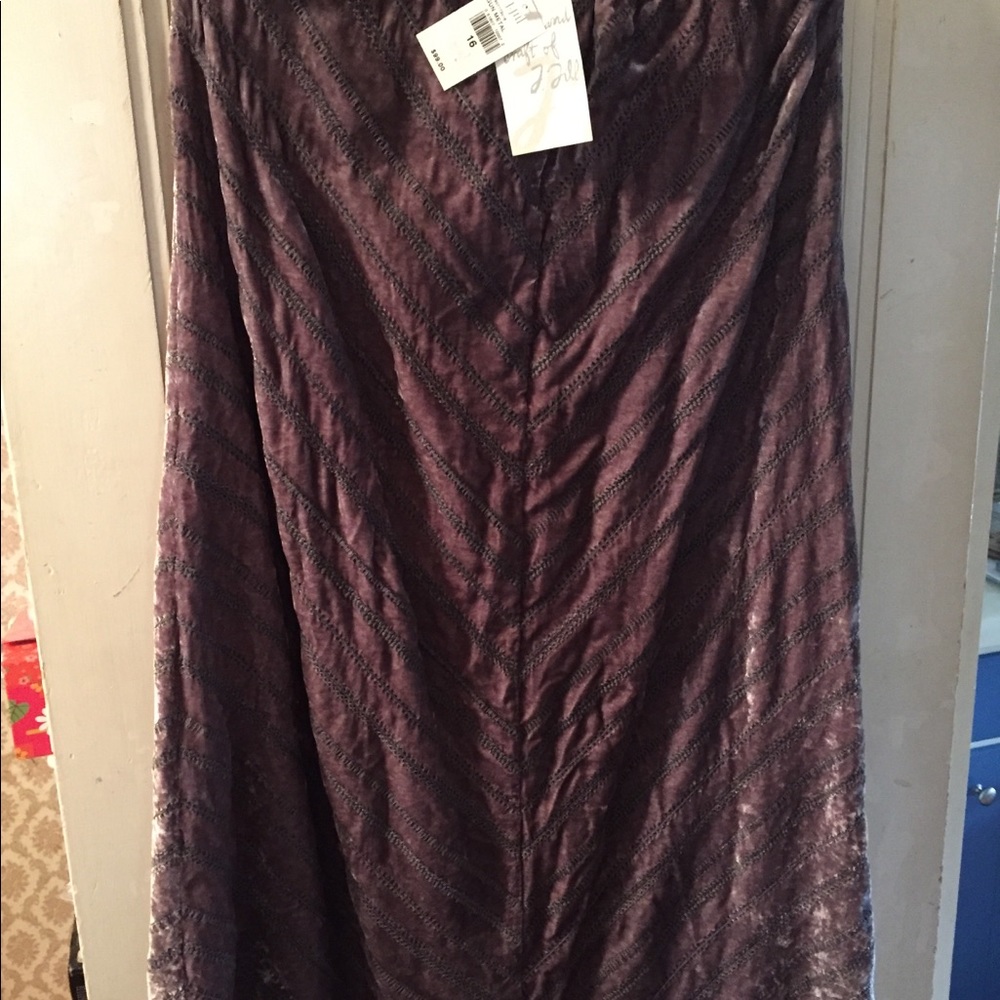 NWT JJill holiday skirt
